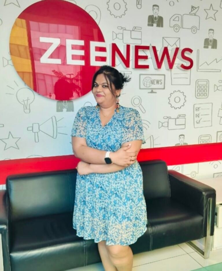 Zee News में असिस्‍टेंट न्‍यूज एडिटर बनीं श्रद्धा जैन