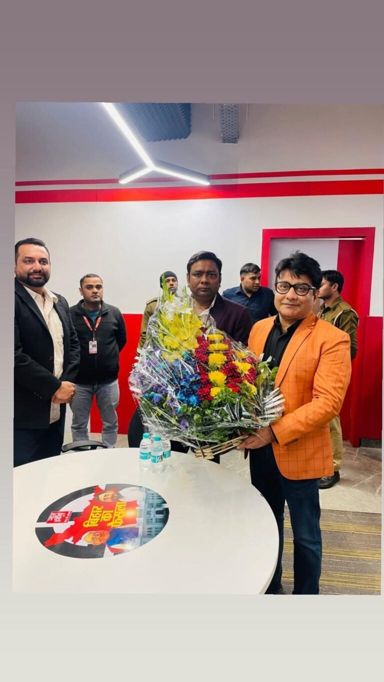 राणा यशवंत बने न्यूज इंडिया 24×7 चैनल के एडिटर इन चीफ/सीईओ,चेयरमैन शैलेन्द्र शर्मा (शालू पंडित) ने किया स्वागत