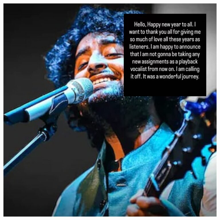 अरिजीत सिंह ने प्लेबैक सिंगिंग से लिया संन्यास,15 साल के करियर पर लगाया फुल स्टॉप