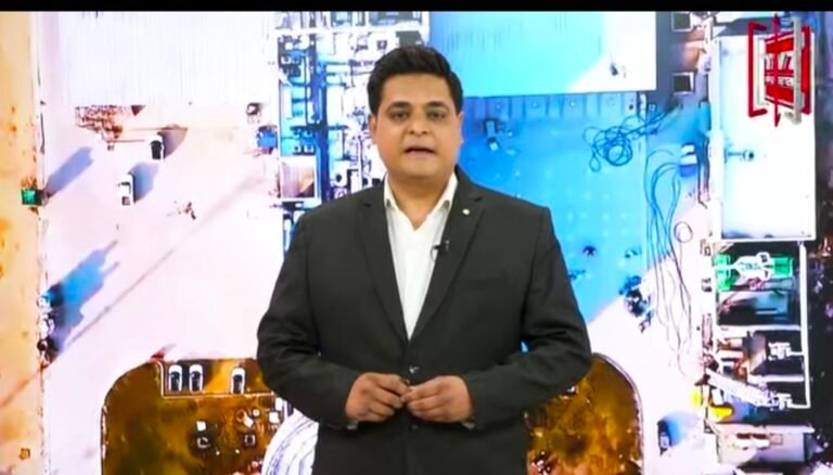 Noida: रिपब्लिक भारत न्यूज चैनल से रिलॉन्च हो रहें TV 7 भारत न्यूज चैनल पहुंचे एंकर आलोक गौर